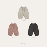 ［melmel］Linen hip pocket pants