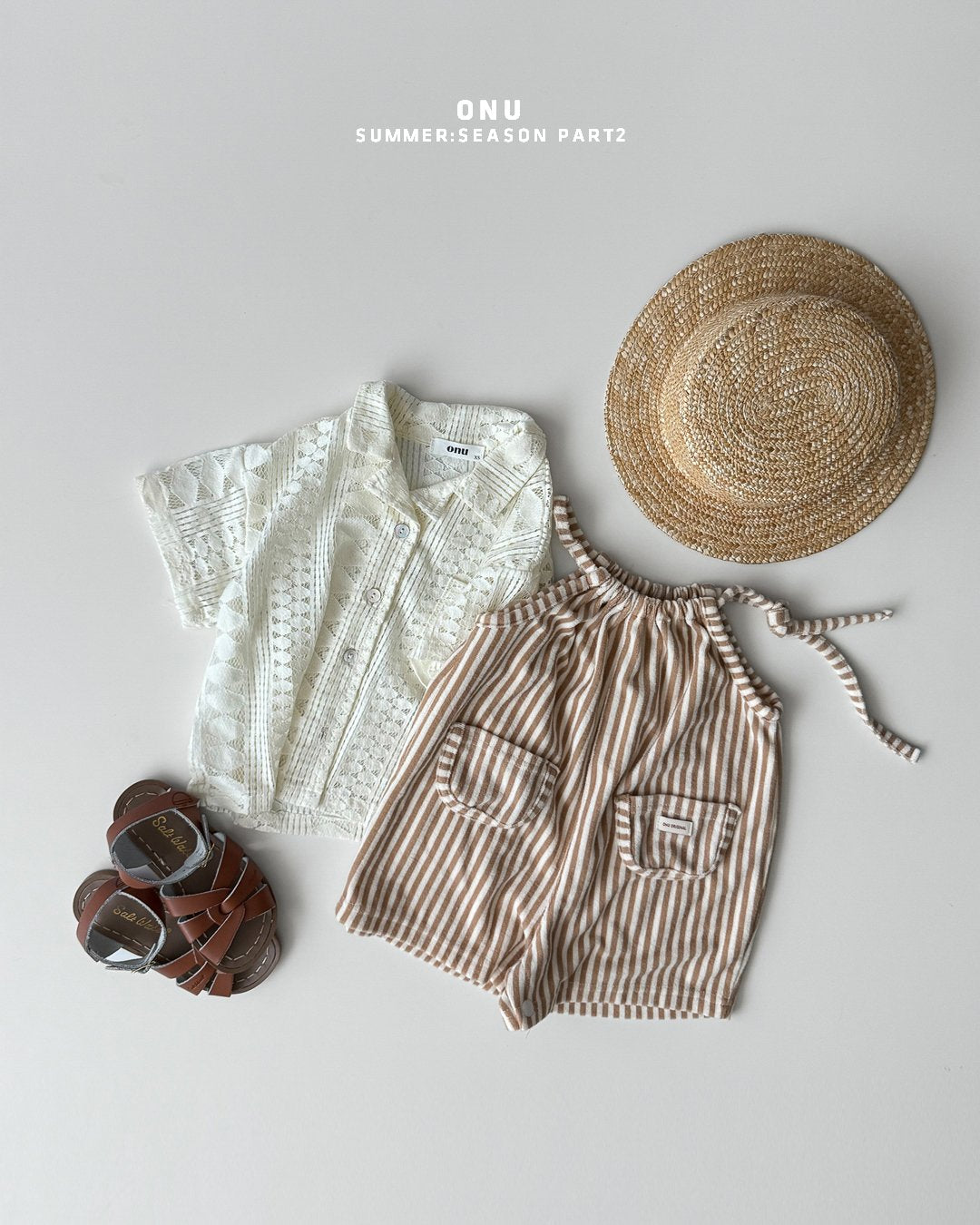 ［onu］Stripe beach suit