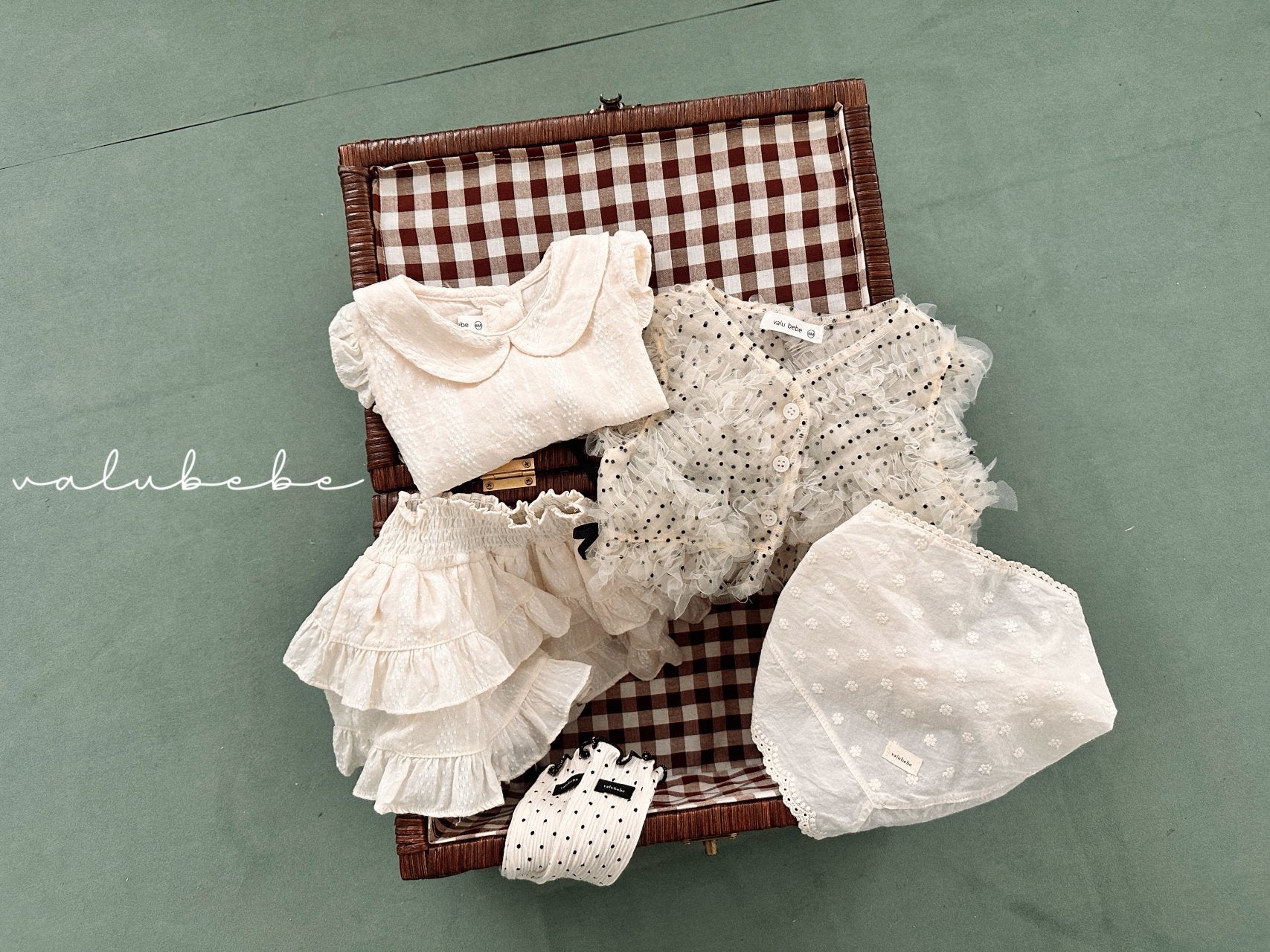 ［valubebe］Smock cancan bloomer skirt (baby)