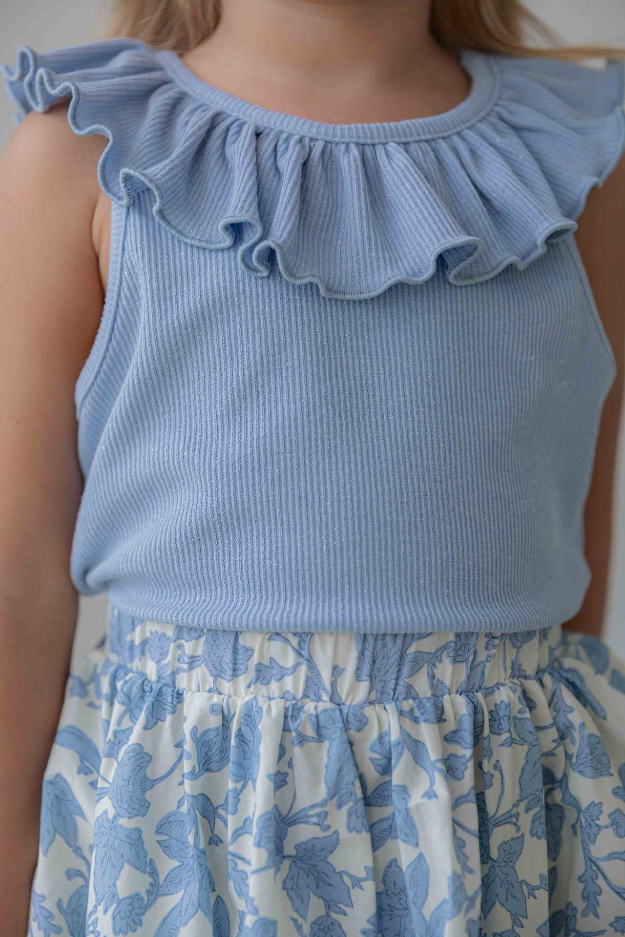 ［lenua］Roco frill tee