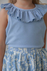 ［lenua］Roco frill tee