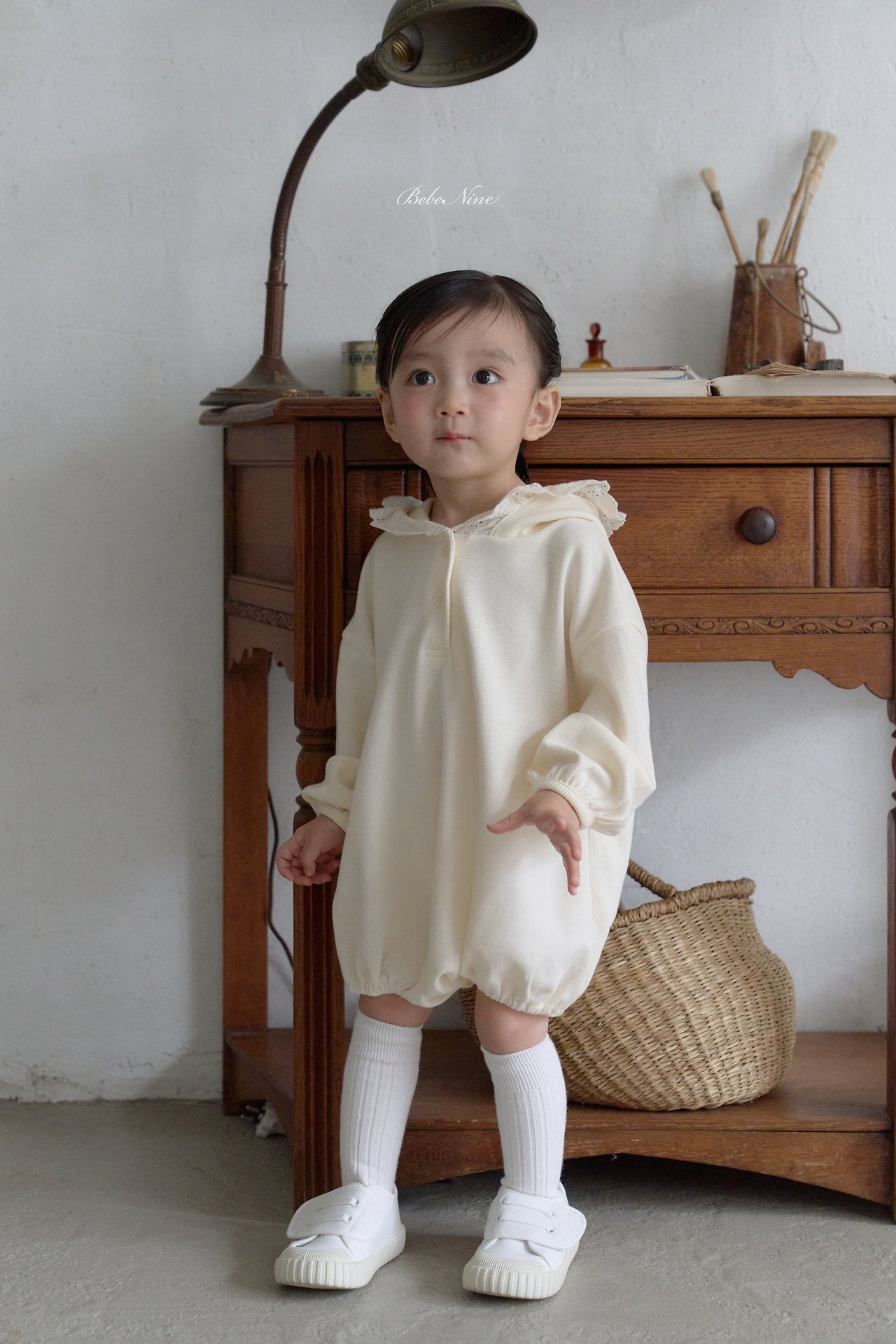 ［bebenine］Lace Hood Suit