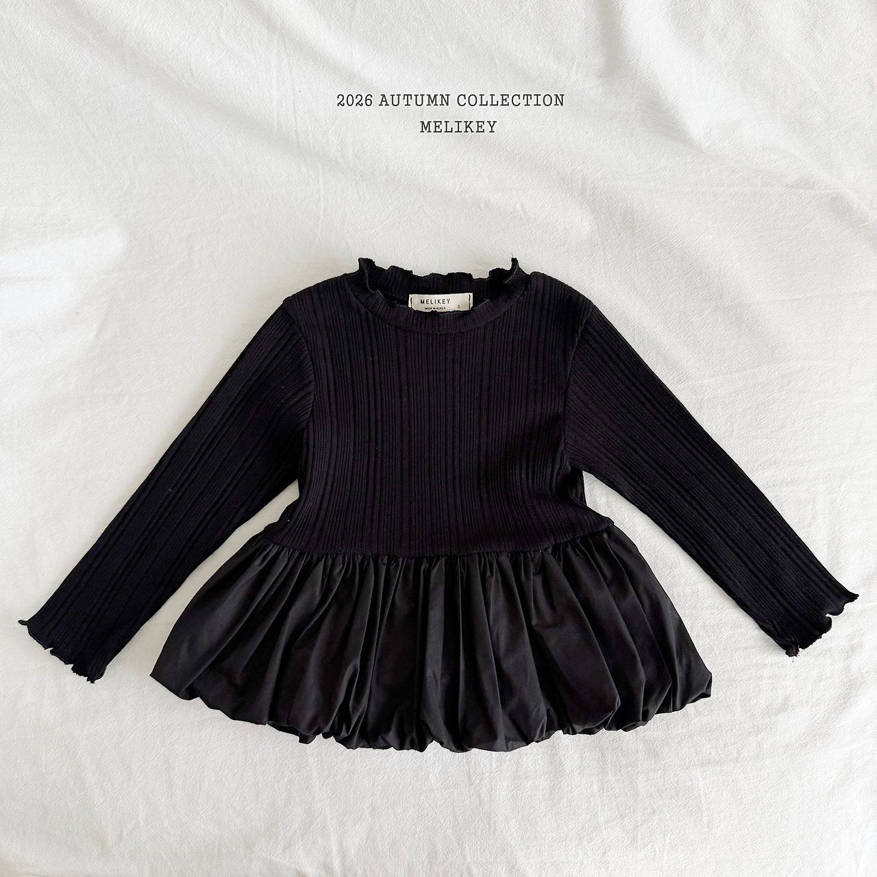 ［Melikey］Mono balloon tops