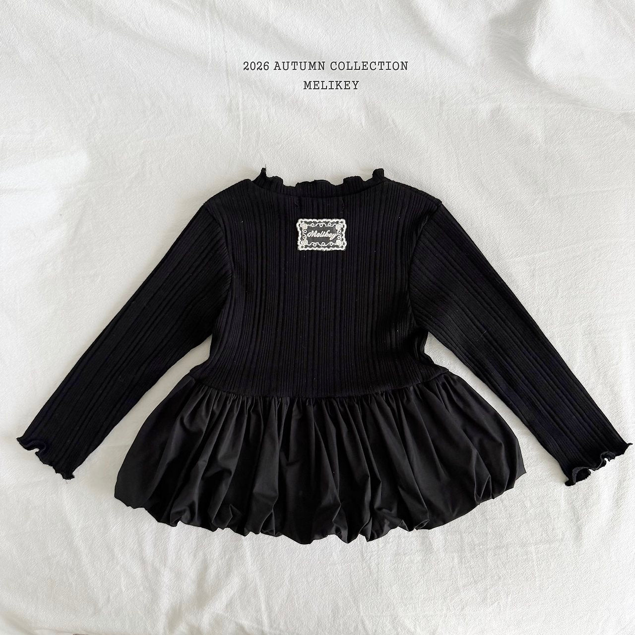 ［Melikey］Mono balloon tops