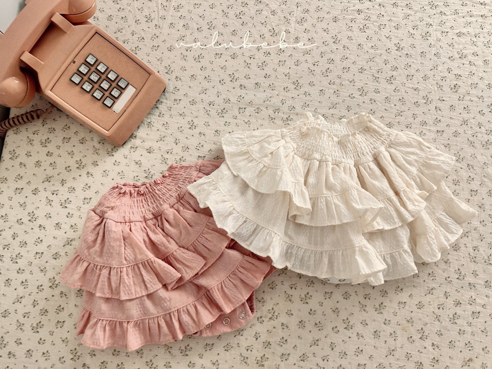 ［valubebe］Smock cancan bloomer skirt (baby)