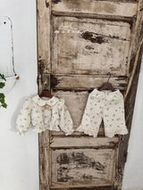 ［marron］Bunny bondding lace pants