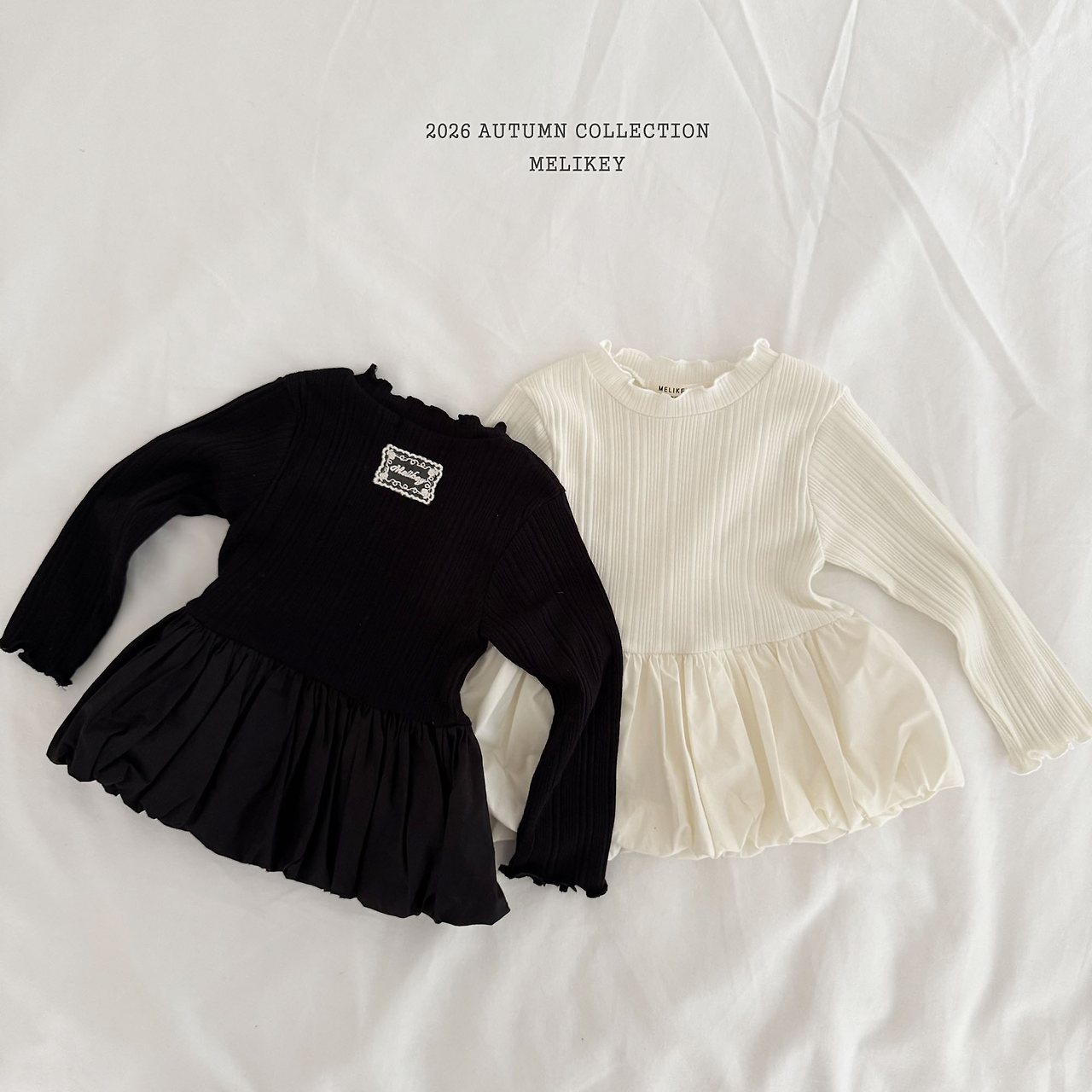 ［Melikey］Mono balloon tops