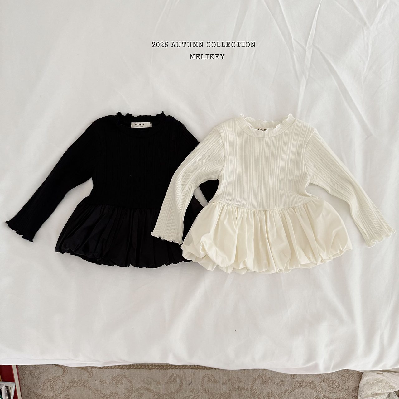 ［Melikey］Mono balloon tops