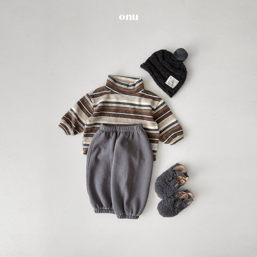 ［onu］Pompom warm beanie