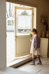 ［perrobebe］Heloise smock one-piece (lavender)