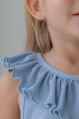 ［lenua］Roco frill tee