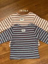［jujua］Haru stripe tee