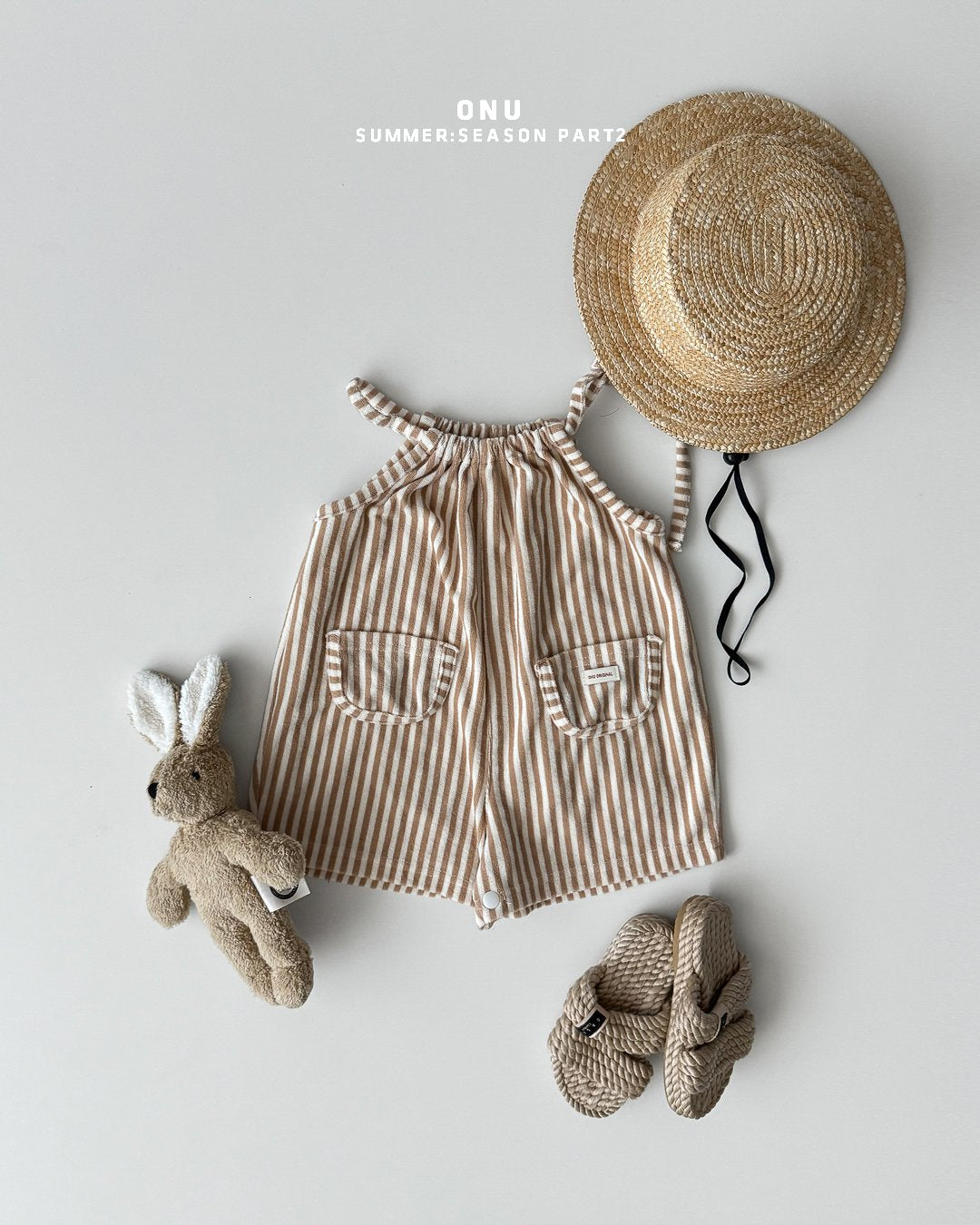 ［onu］Stripe beach suit