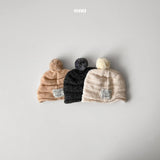 ［onu］Pompom warm beanie