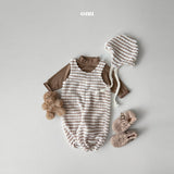 ［onu］Knot stripe beanie