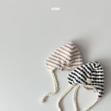 ［onu］Knot stripe beanie