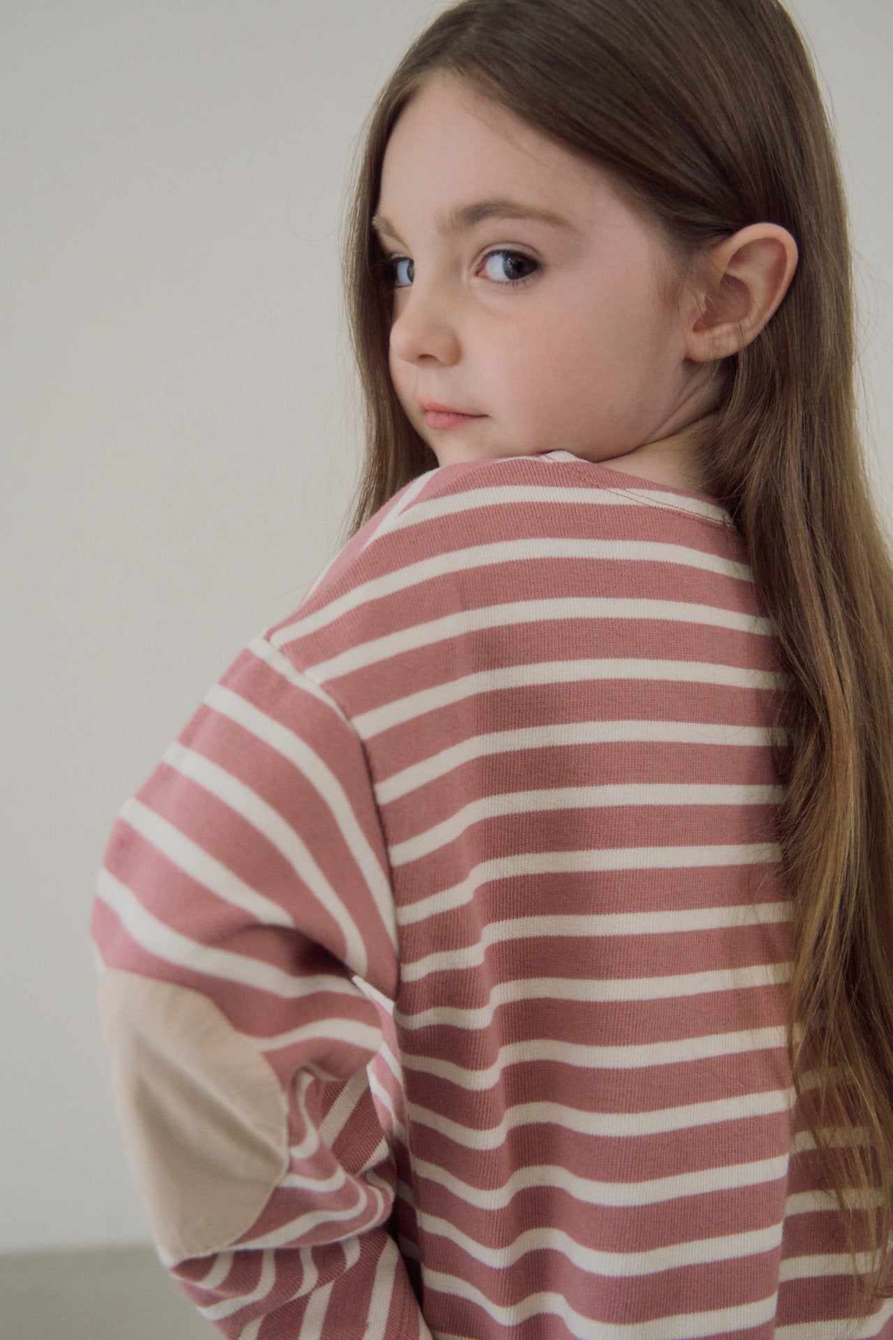 [soye] Paul stripe patch tee