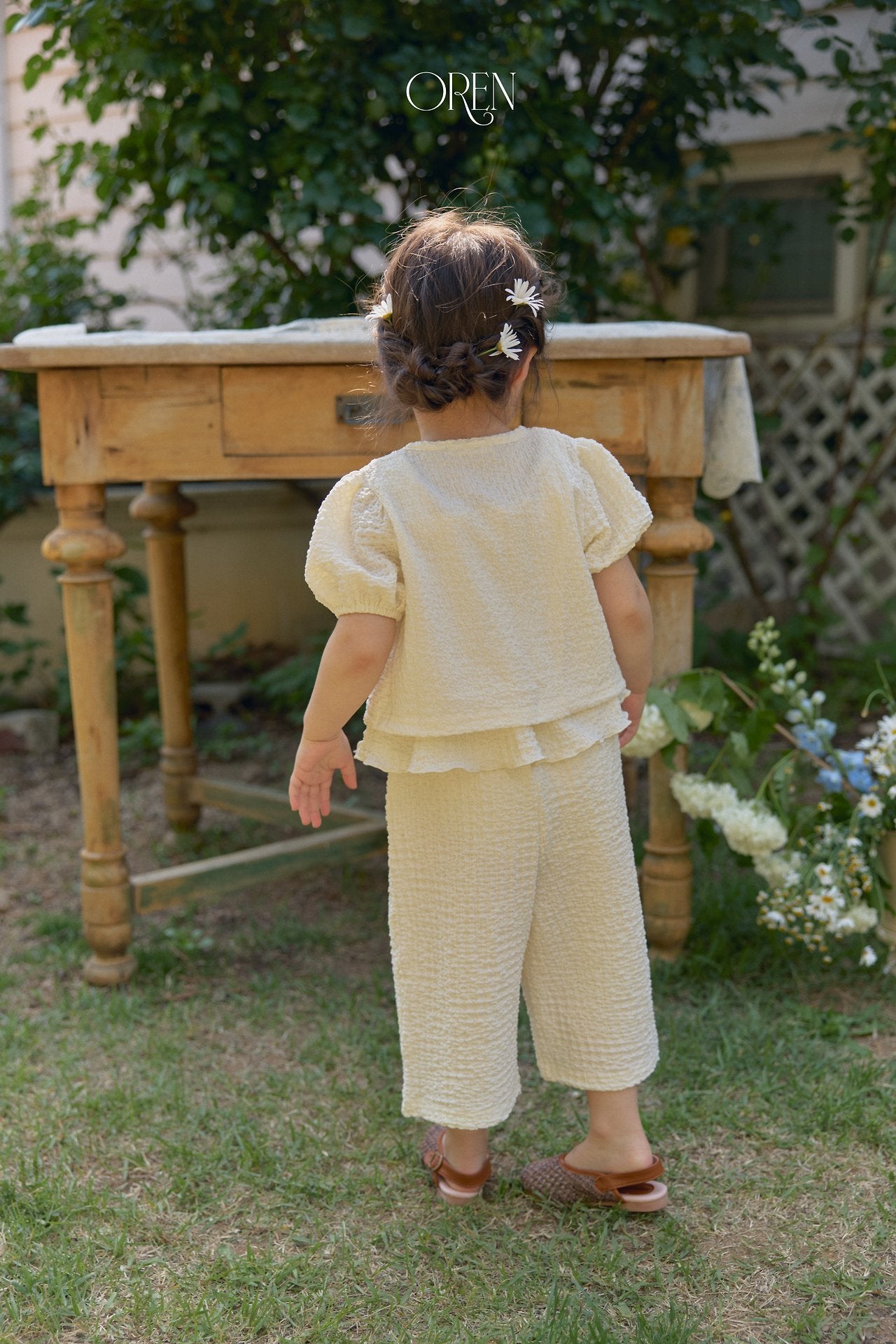 ［OREN］Bienna 3piece set up (mom)