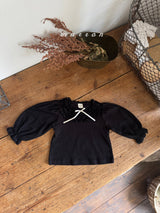 ［marron］Karen ribbon tops