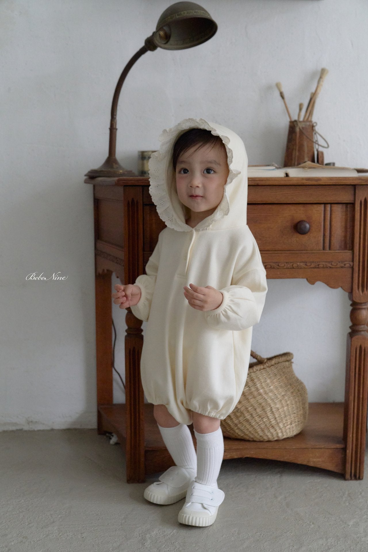 ［bebenine］Lace Hood Suit