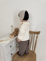 ［mimi market］Ozzie frill collar blouse