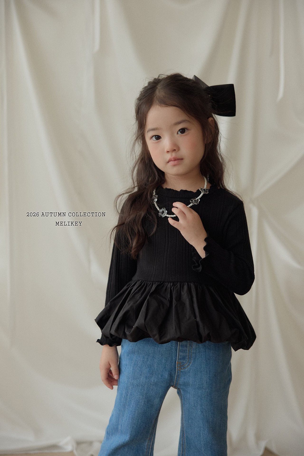 ［Melikey］Mono balloon tops