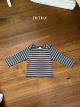 ［jujua］Haru stripe tee