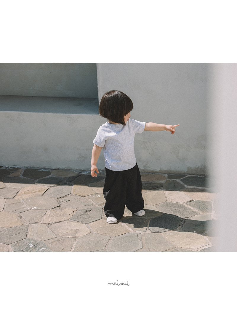 ［melmel］Linen hip pocket pants