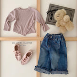 ［Melikey］Button crop tee