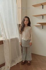 ［Melikey］Button crop tee