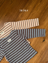 ［jujua］Haru stripe tee