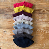 ［OREN］Blanc knit beret