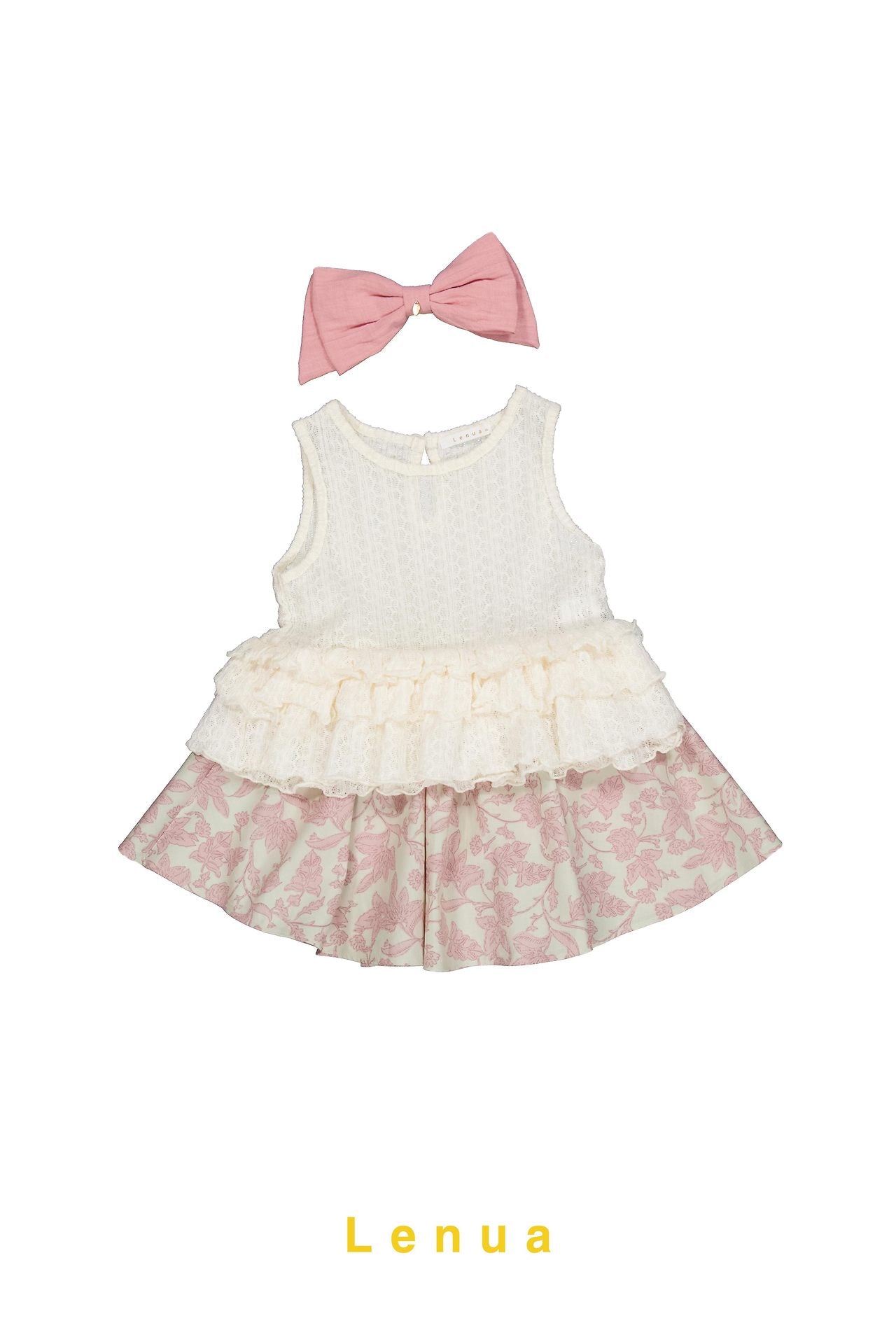 ［lenua］April frill blouse