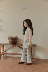 ［Melikey］Button crop tee