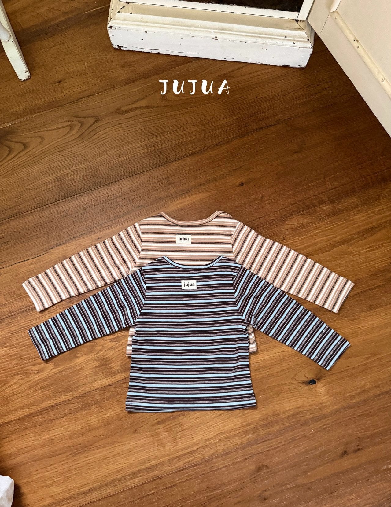 ［jujua］Haru stripe tee