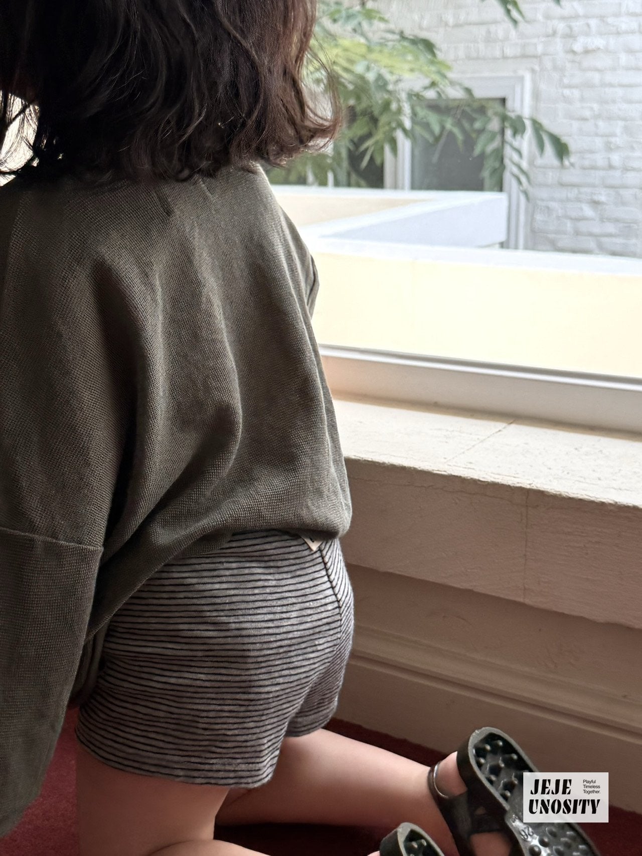 ［jejeunosity］Pocket stripe pants