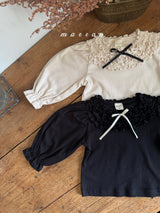 ［marron］Karen ribbon tops