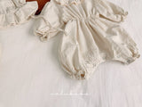 ［valubebe］Dot frill bebe suit (baby)