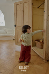 ［BELLOT］Dot high neck tops (baby)