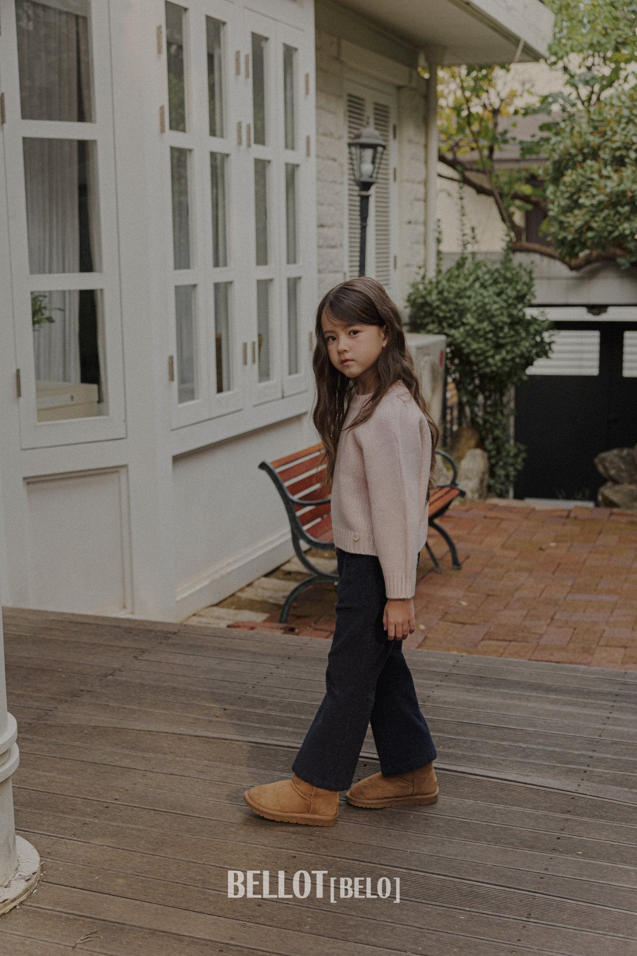 ［BELLOT］Nini flare pants (kids)