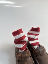 ［digreen］Minimal stripe socks set