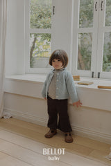 ［BELLOT］Curly alpaca cardigan (baby)