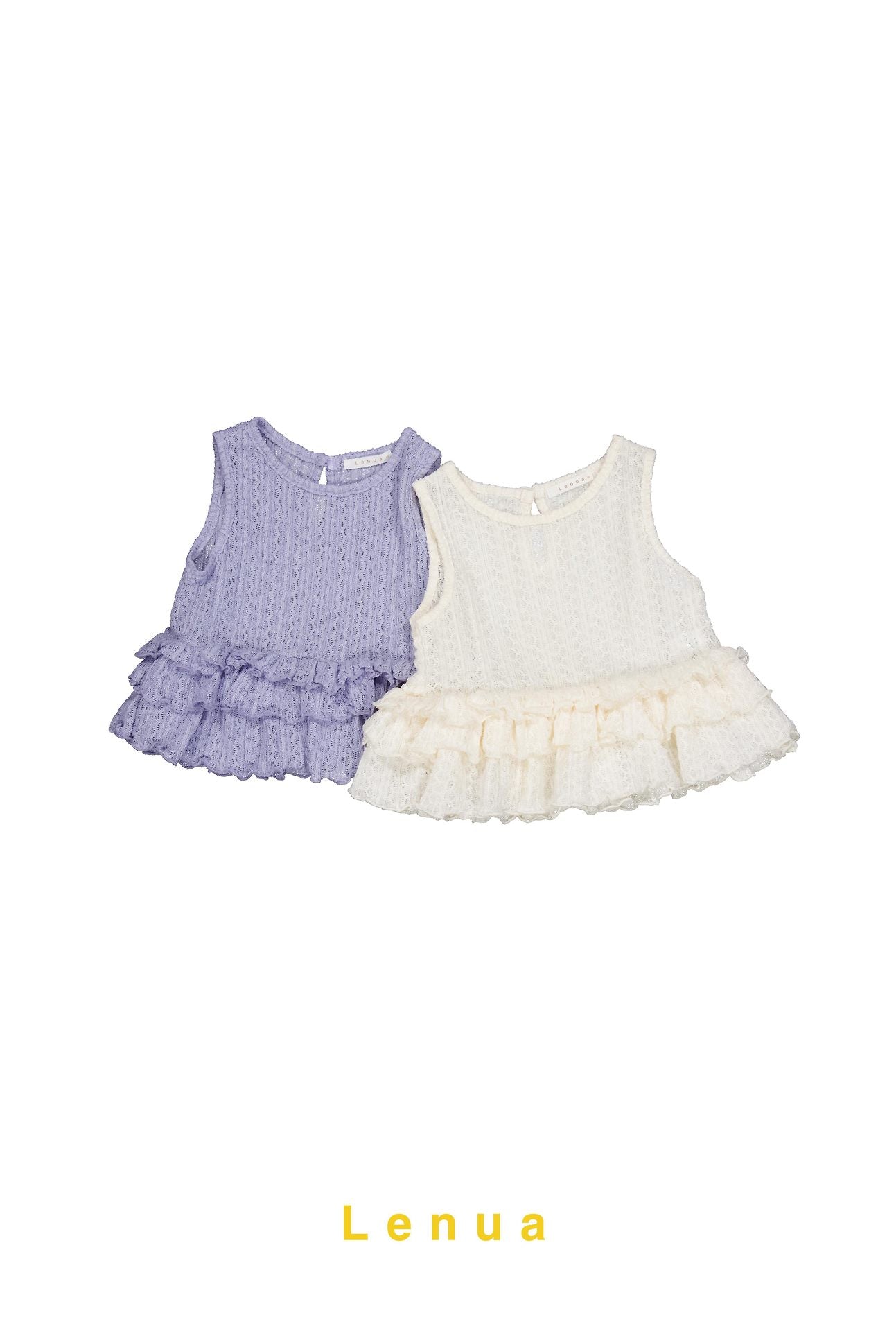 ［lenua］April frill blouse