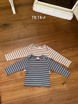 ［jujua］Haru stripe tee