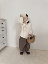 ［mimi market］Ozzie frill collar blouse