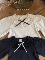 ［marron］Karen ribbon tops