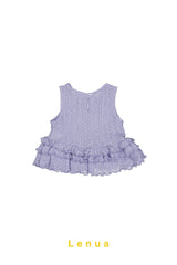 ［lenua］April frill blouse