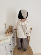 ［mimi market］Ozzie frill collar blouse