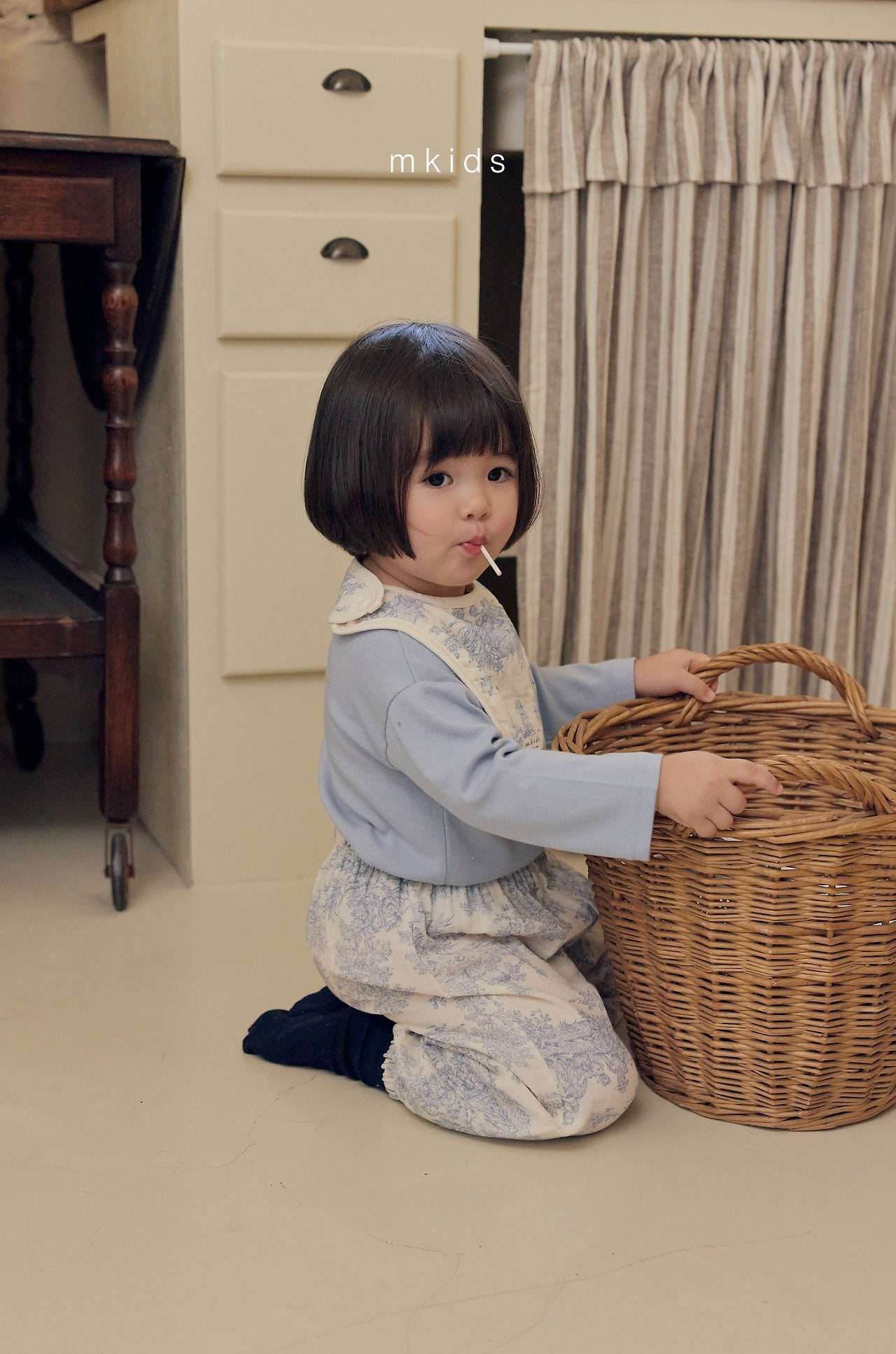 ［mkids］Bagle knee socks