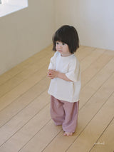 ［melmel］Linen hip pocket pants